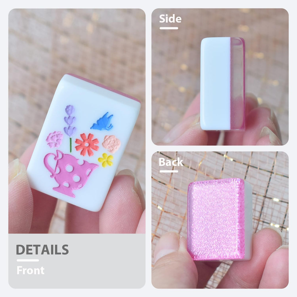 Mahjong Tile Set 160 Acrylic Engraved American Mahjong Sets