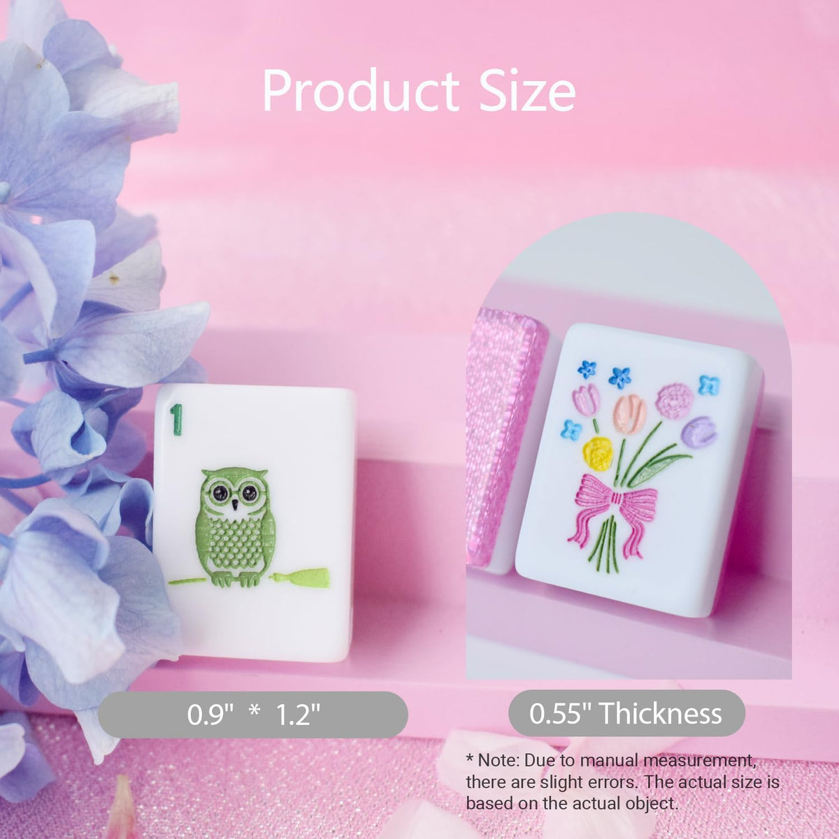 Mahjong Tile Set 160 Acrylic Engraved American Mahjong Sets