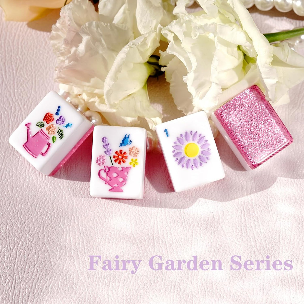Mahjong Tile Set 160 Acrylic Engraved American Mahjong Sets